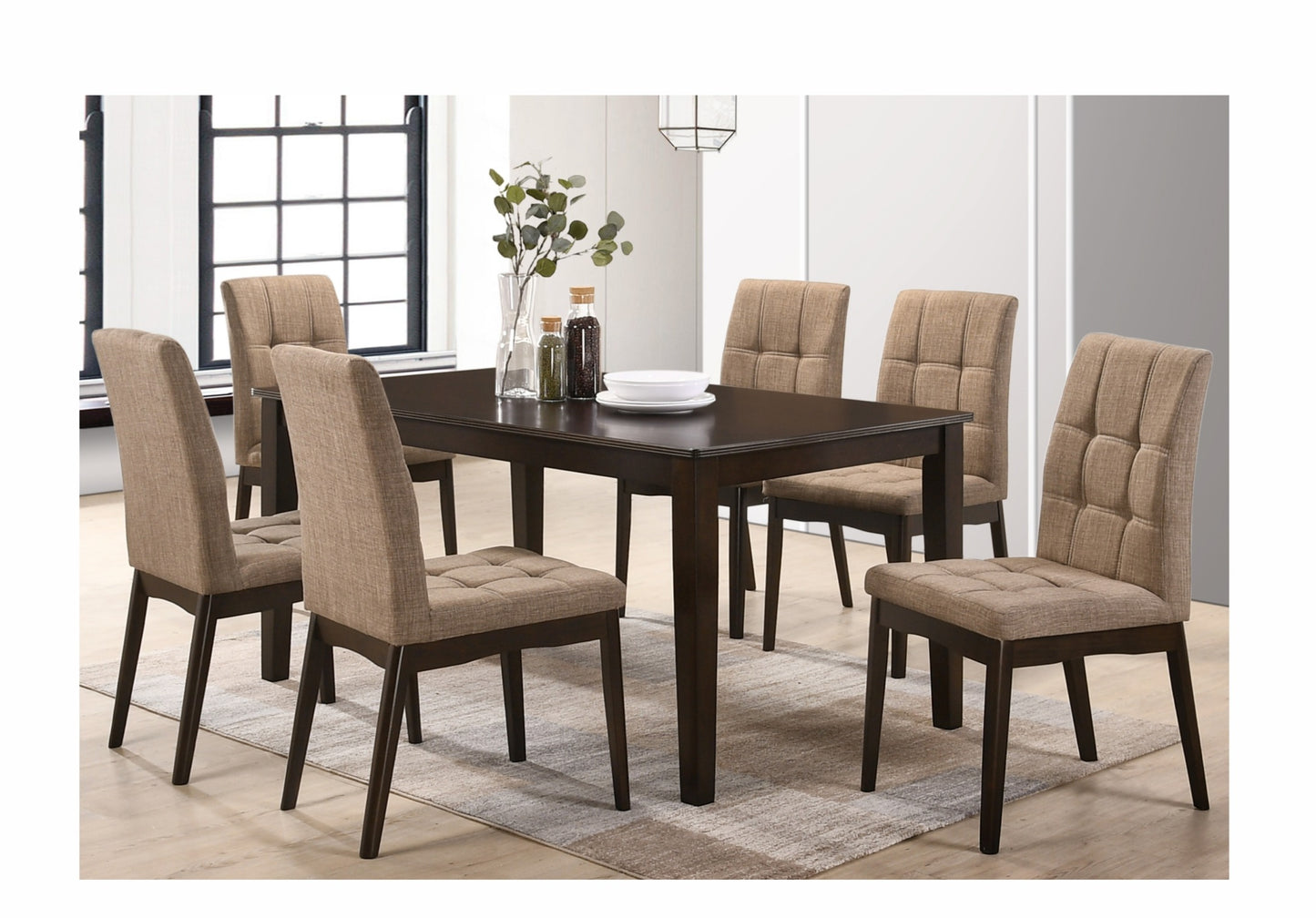 DOMINIQUE 6S DINNING TABLE