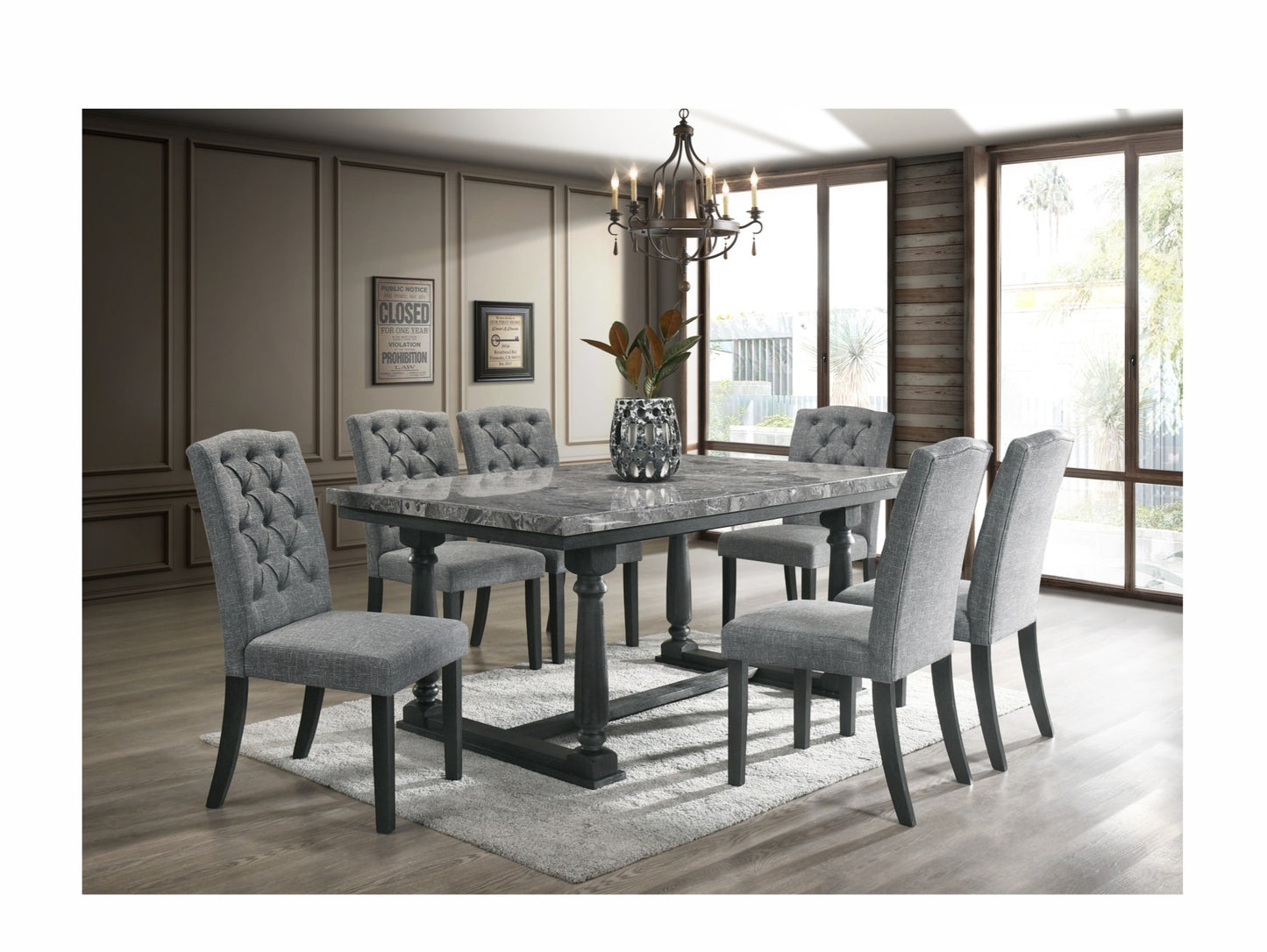 TRICIA 6S DINNING TABLE