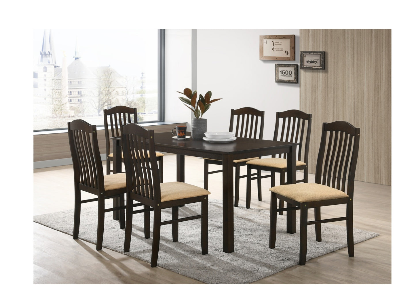 DAVID 6S DINNING TABLE